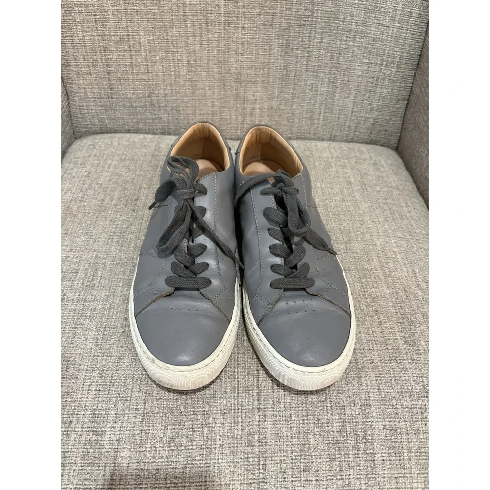 Greats Men's Royale Leather Sneakers Gray‎ Size 10.5